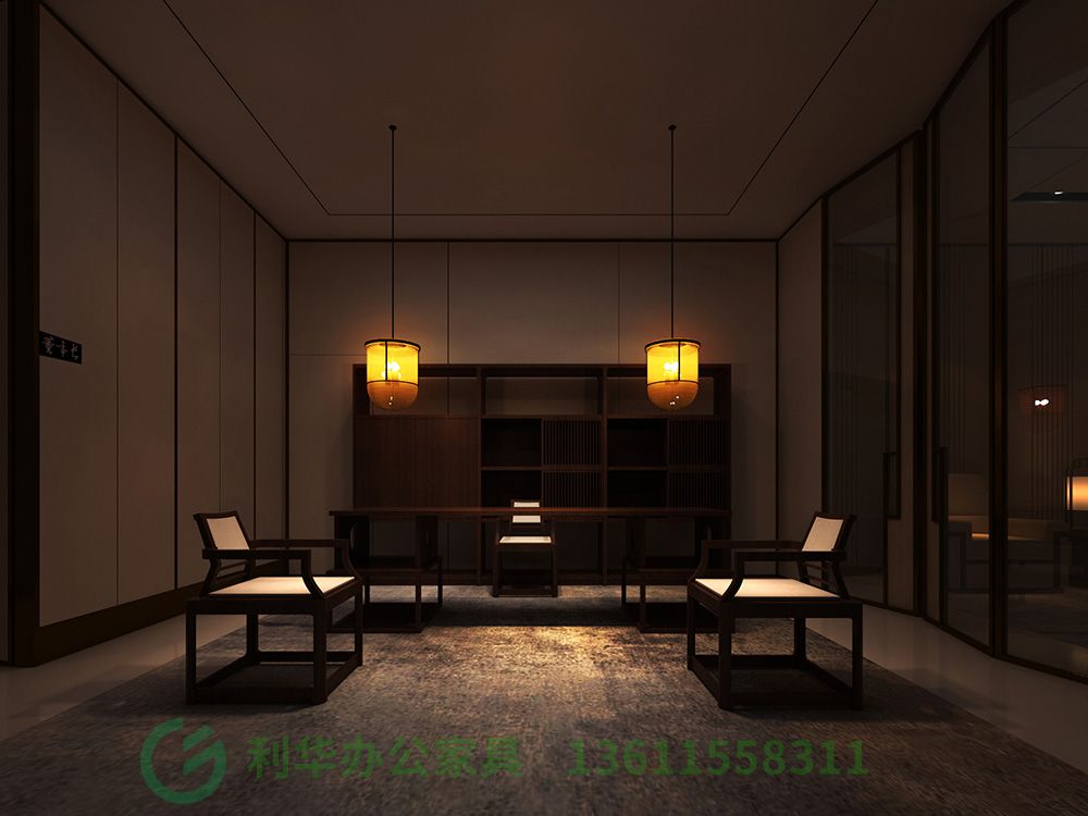 宿迁07-秘书室（中式风格样板间）