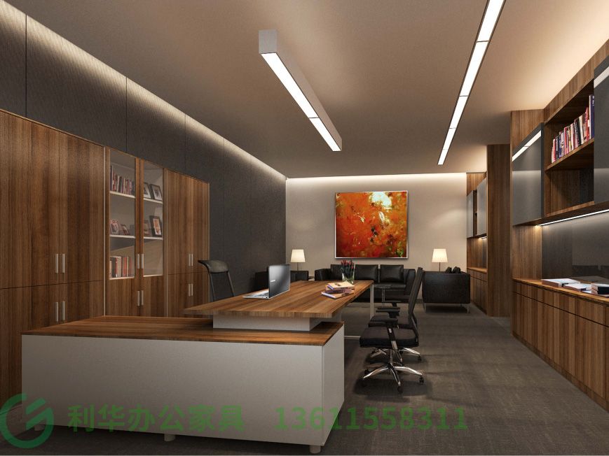 连云港07-总经理室(现代风格样板间)